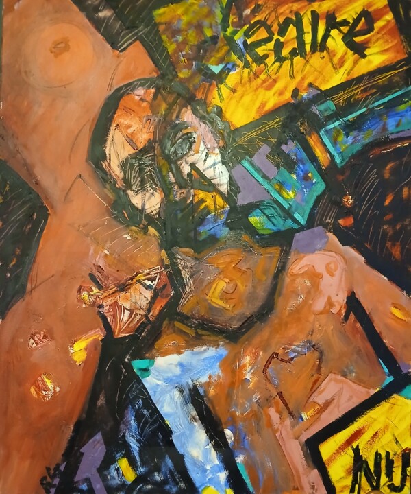 Nu Cléaire 绘画, 39.4x31.9 in