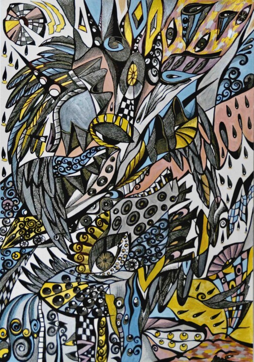 图画,  23.6x15.8 in 