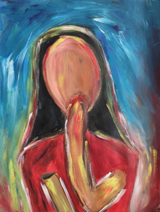Quiet grace 绘画, 25.6x19.7 in