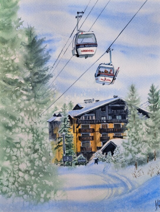 Hotel Cheval Blanc Tablo, 15,8x11,8 in