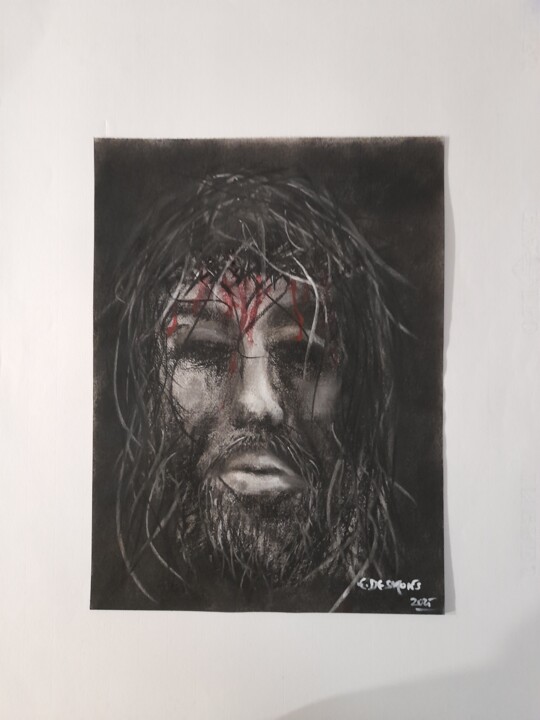 Au nom du Père Tekening, 15,8x11,8 in