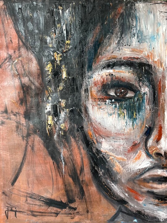 绘画,  51.2x39.4 in 