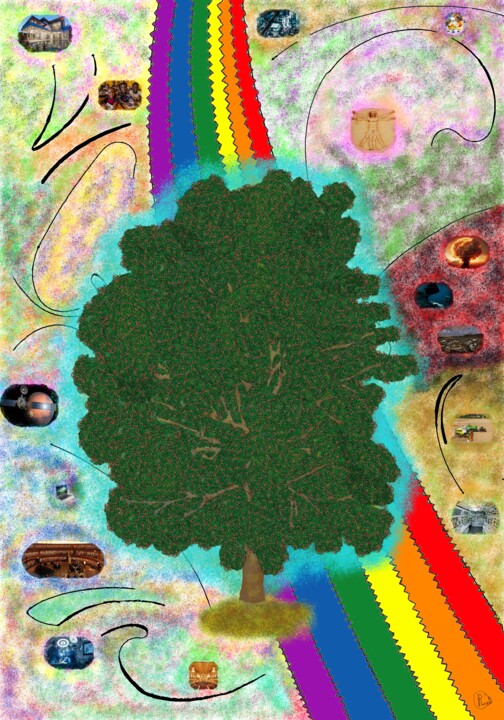 L'Arbre de la Connaissance 数字艺术