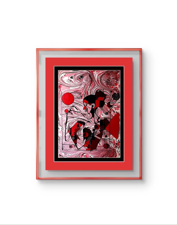 Dance 绘画, 19.7x13.8 in