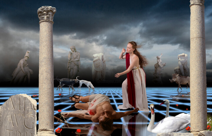 Venus and Adonis 数字艺术