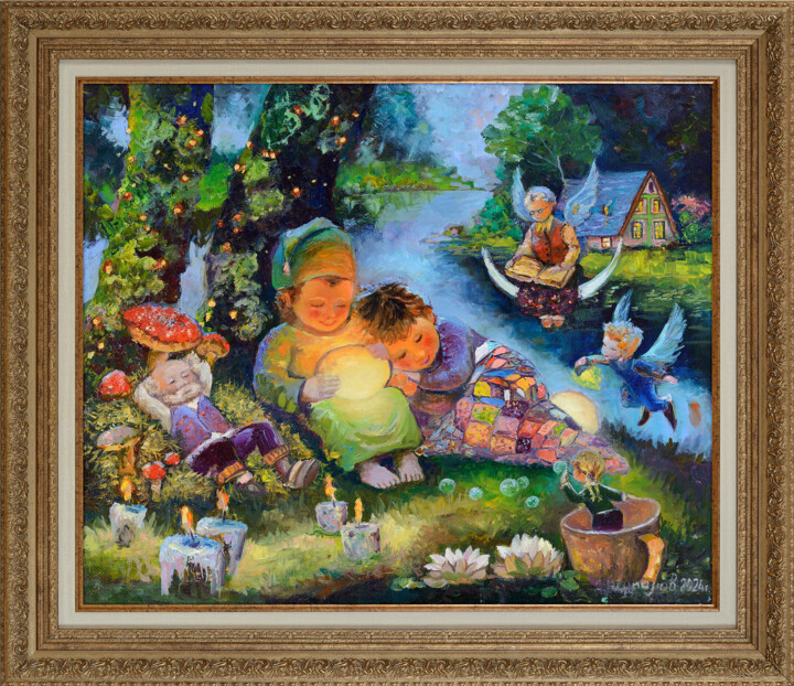 Добрые сказки детства Картина, 19,7x23,6 in