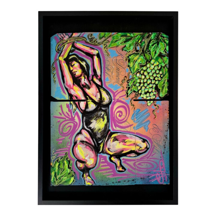 GOOD LIFE ADDICTED 绘画, 22.8x17.7 in