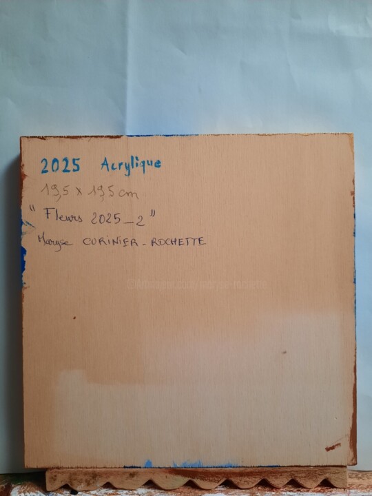 Arrière de l'œuvre