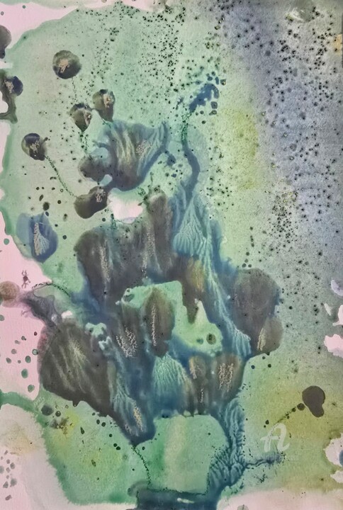 Akwarela pt. SOCOTRA Pittura, 11,8x8,3 in
