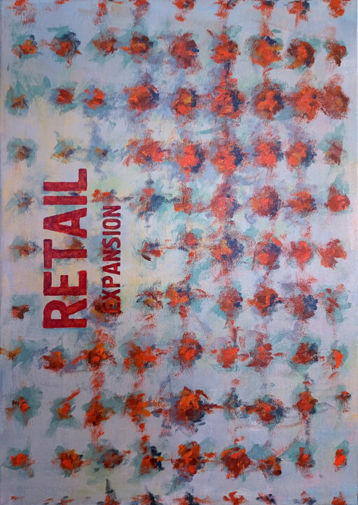 Aggressive expansion of the retail network 绘画, 35.4x23.6 in