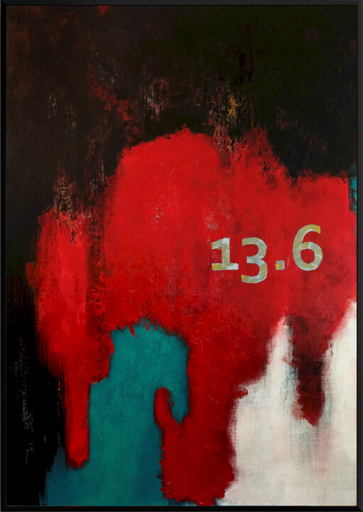 绘画 标题为“13.6 - The clause o…” 由Vasily Razumov, 原创艺术品, 丙烯
