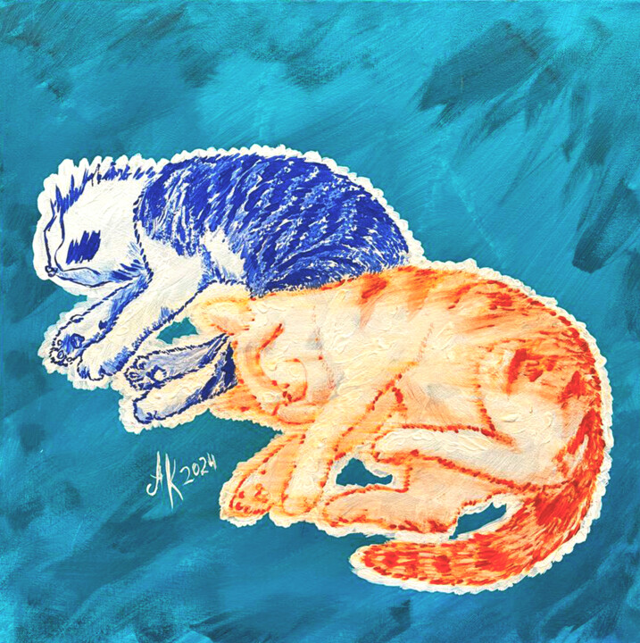 Painting,  19.7x19.7 in 
