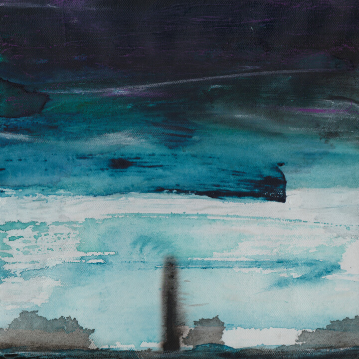 绘画 标题为“#326, acrylique sur…” 由Michel Debray, 原创艺术品, 丙烯 安装在纸板上