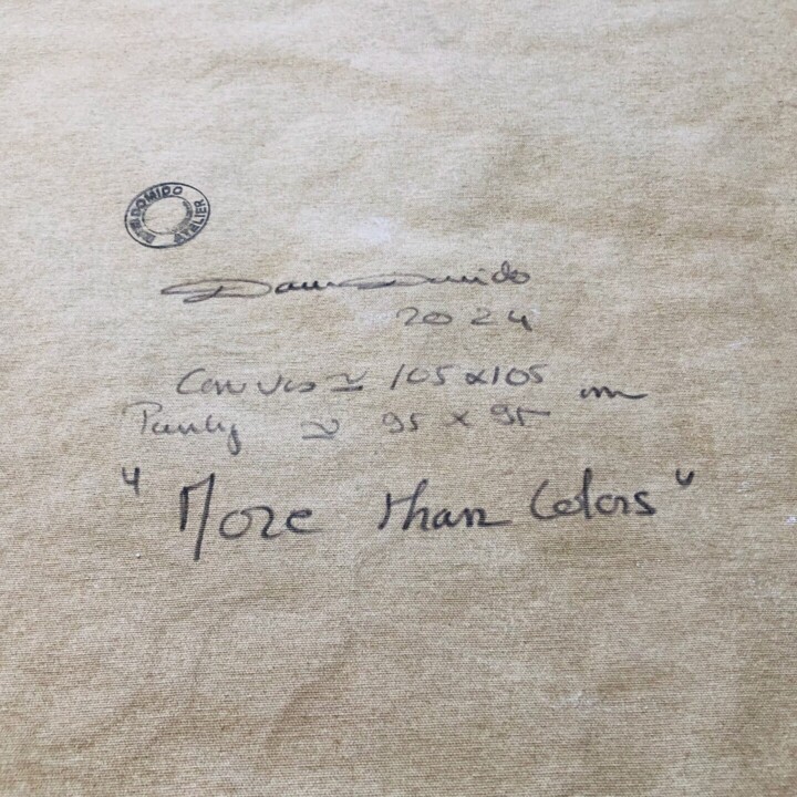 Arrière de l'œuvre