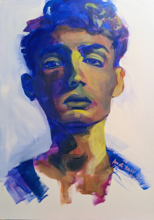 The Boy and the Lilac Картина, 27,6x19,7 in