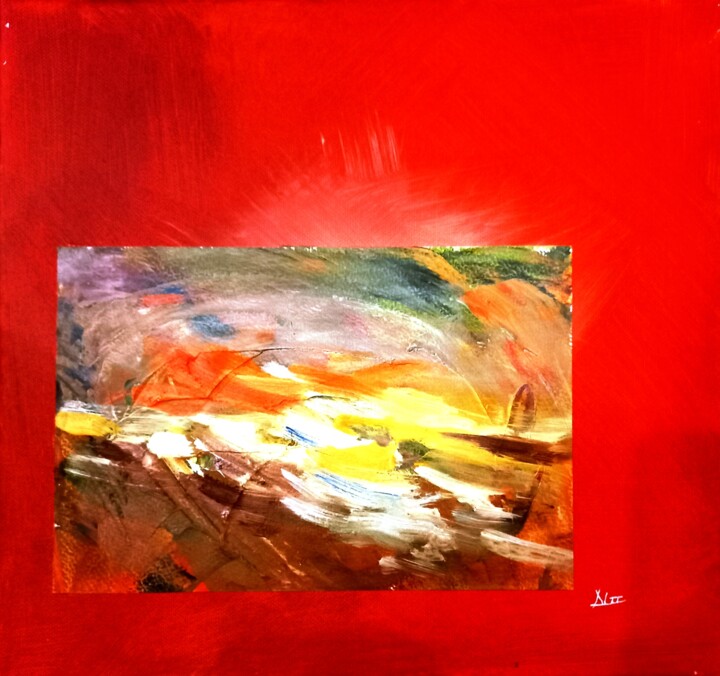 Sunny Day (O1150) 绘画, 11.8x11.8 in