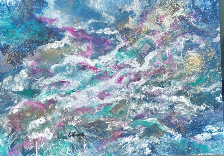 Pintura titulada "Ethereal Rhapsody T…" por Elisa Cook Benbassat Bassat, Obra de arte original, Acrílico