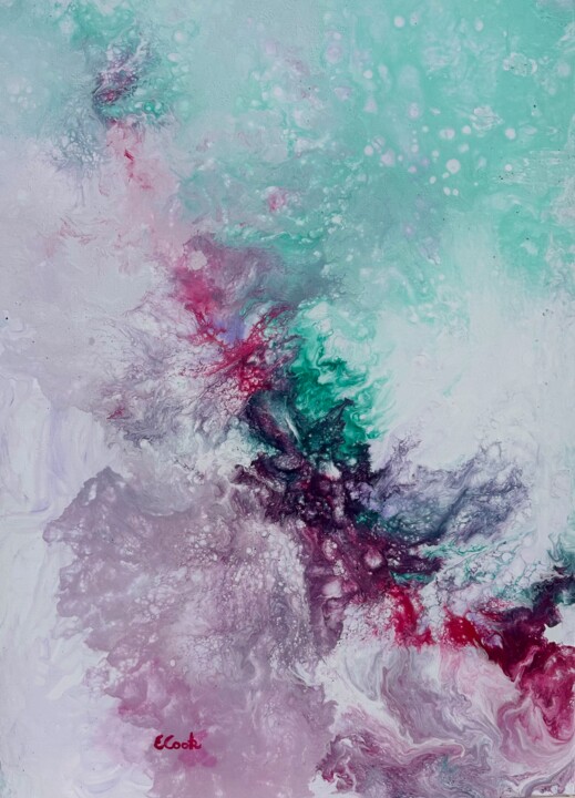 Peinture intitulée "The Soft Whisper of…" par Elisa Cook Benbassat Bassat, Œuvre d'art originale, Acrylique