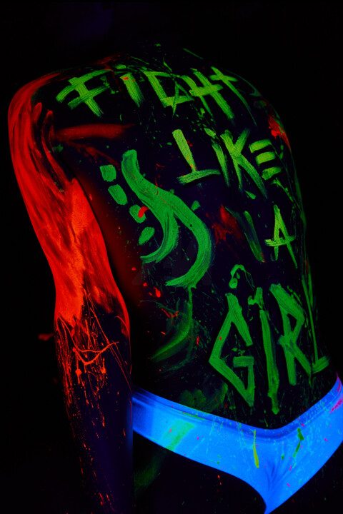 Fight Like a Girl 数字艺术