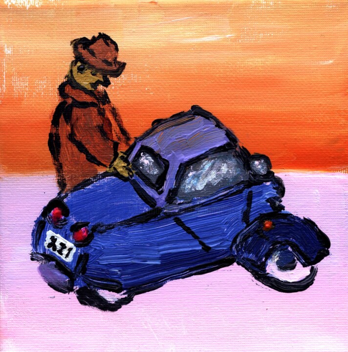 绘画,  5.9x5.9 in 