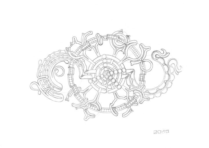 图画,  8.3x11.7 in 