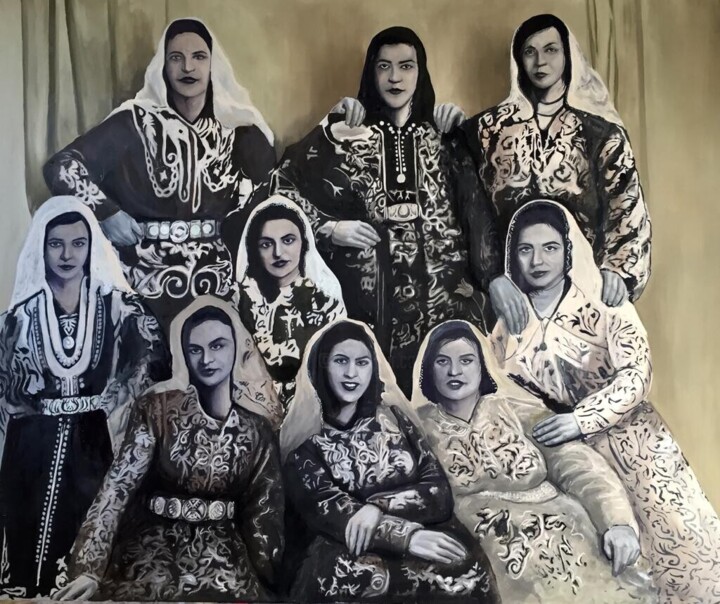 Kütahyalı Kadınlar 图画, 70.9x78.7 in