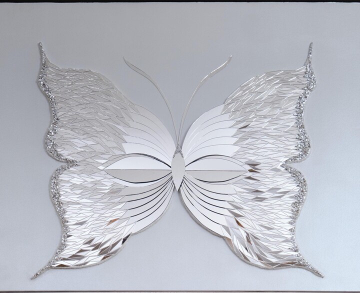"Butterfly. Wings of Freedom" 雕塑, 27.6x35.4 in