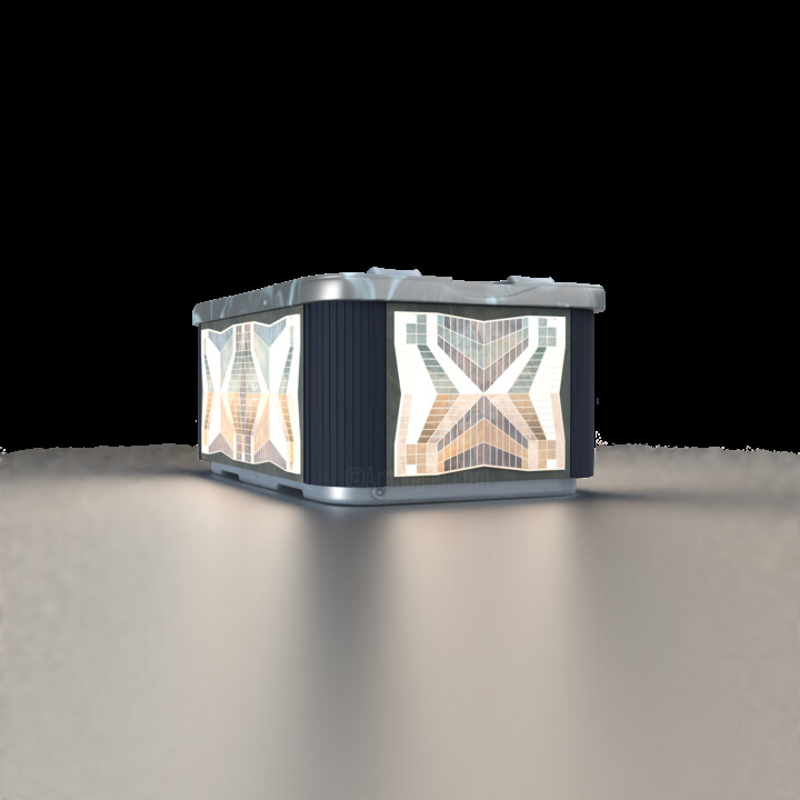 Sculpture titled "ELY : Une lumière d…" by Art Spa, Original Artwork, 3D Modeling