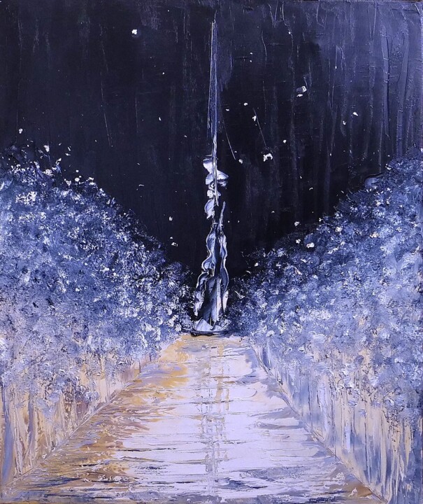 Ta route Tablo, 21,7x18,1 in