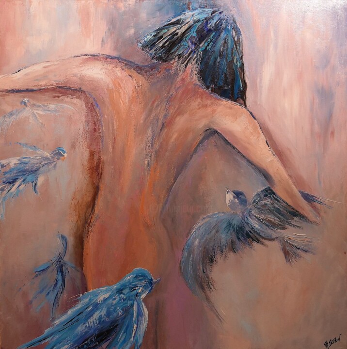 绘画,  39.4x39.4 in 