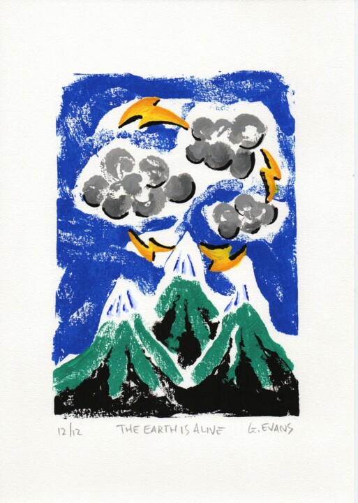 印花与版画,  11.7x8.3 in 