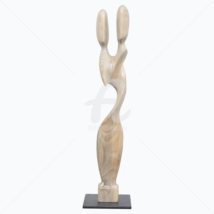 Fusoin Amoureuse 雕塑, 16.5x2.4 in