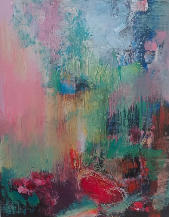 Le rideau 绘画, 23.6x19.7 in