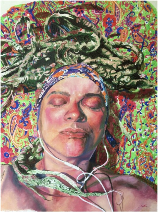 She's a Rainbow Pittura, 51,2x39,4 in