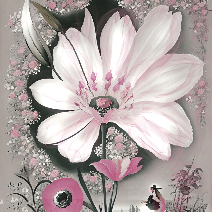 Petals in Motion 数字艺术