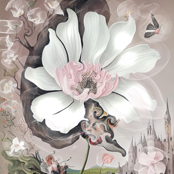 Ethereal Gardens 数字艺术