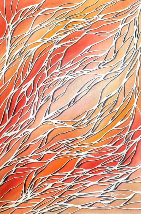 RHYTHM OF THOUGHT Pittura, 23,6x15,8 in