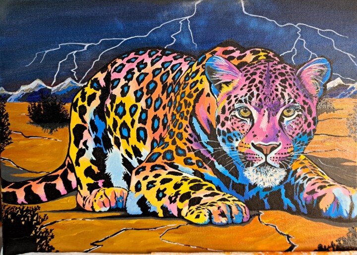 Der Krieger Tablo, 11,8x15,8 in