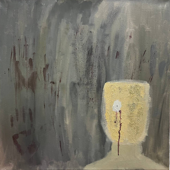 Eugenics 绘画, 23.6x23.6 in