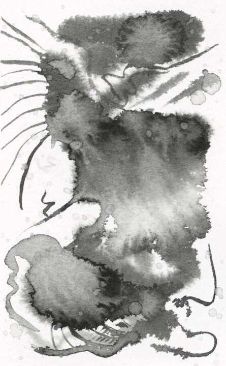 绘画,  5.5x3.9 in 