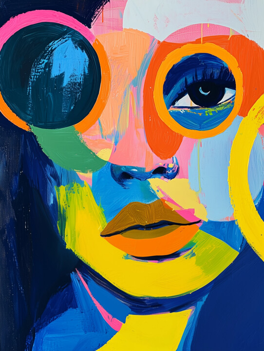 Echoes of Joy 绘画, 25.6x19.7 in