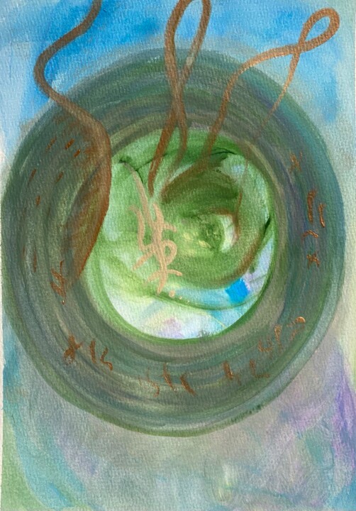 A view from another reality 图画, 11.6x8.3 in