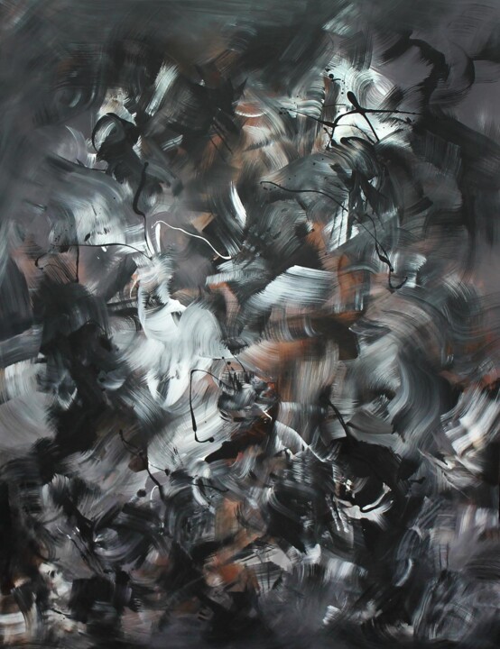 Chromatic Symphony 绘画, 51.2x39.4 in