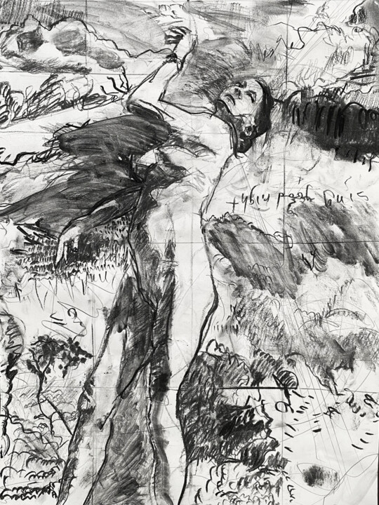 Sing Good Night Drawing, 24x18 in