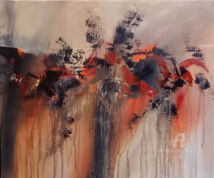 TROUBLE / DISORDER 绘画, 19.7x23.6 in