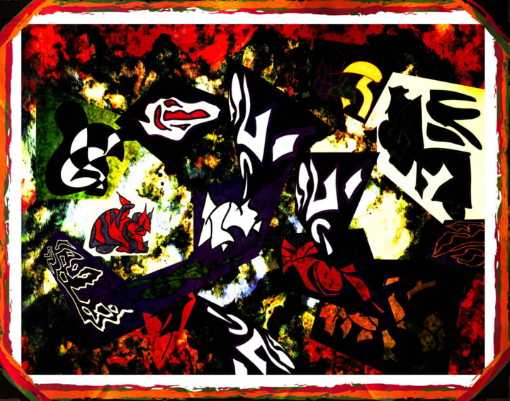 Prehistoric animals Artes digitais, 31,5x39,4 in