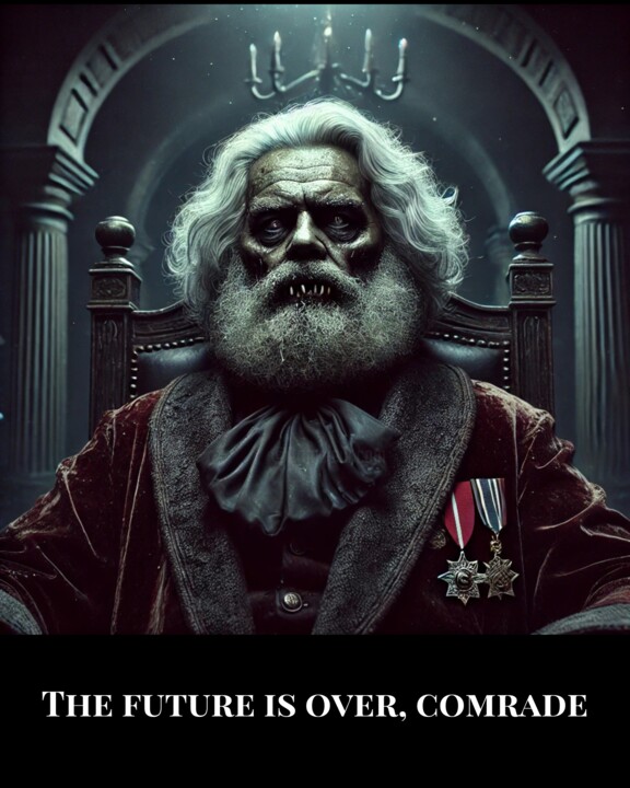 Revolution im Verfall – Der Untote Karl Marx 数字艺术