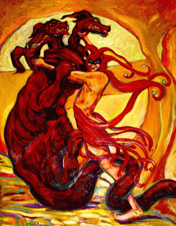 THE UNDERWORLD Картина, 40x30 in