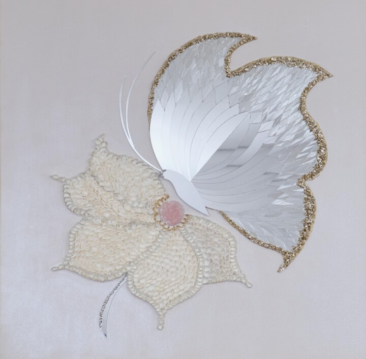 "Butterfly. Paradise Bloom." 雕塑, 28.4x28.4 in