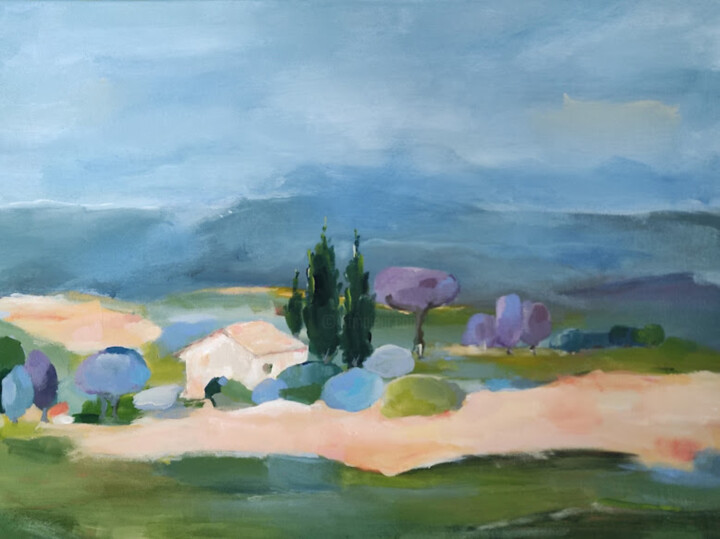 Lumière d'été 绘画, 19.7x27.6 in